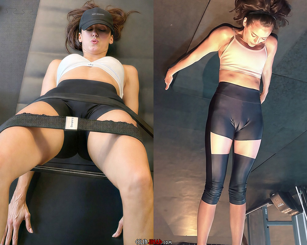 Nina Dobrev camel toe