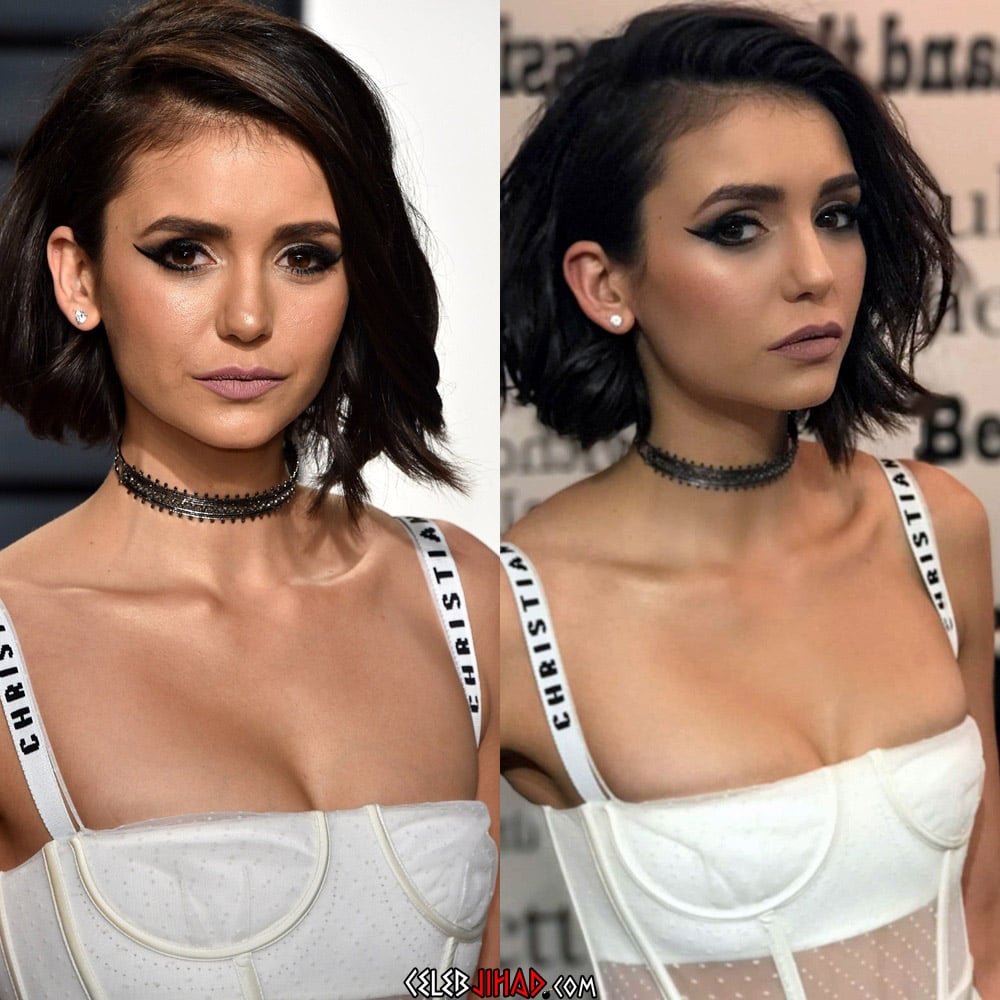 Nina Dobrev choker