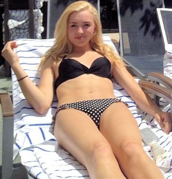 Peyton List bikini