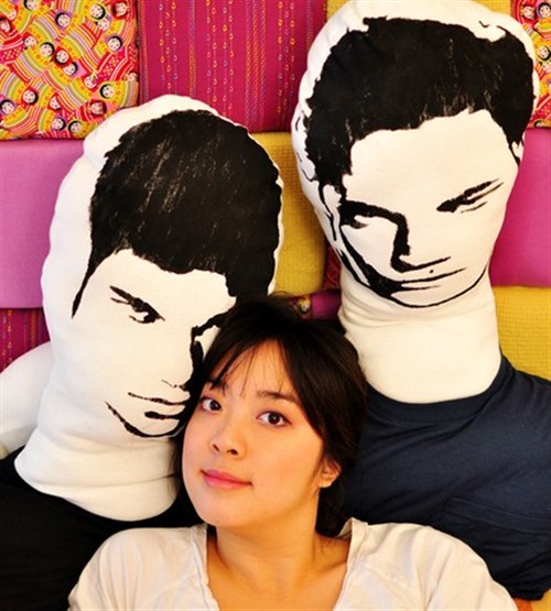 Robert Pattinson pillow