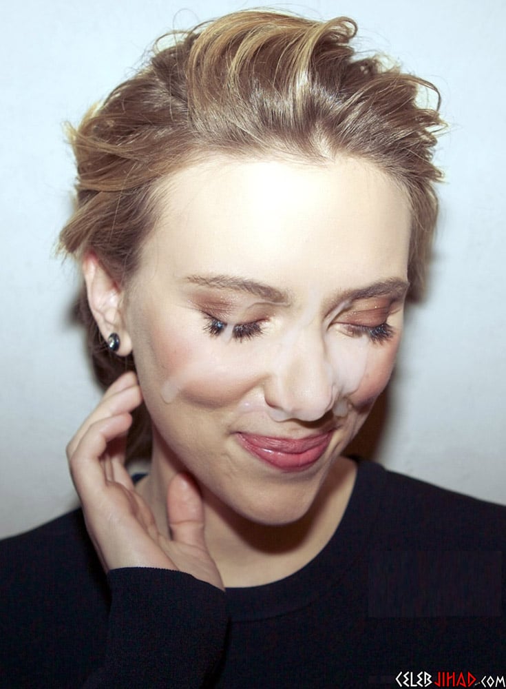 Scarlett Johansson Dangles Her Titties For A Facial