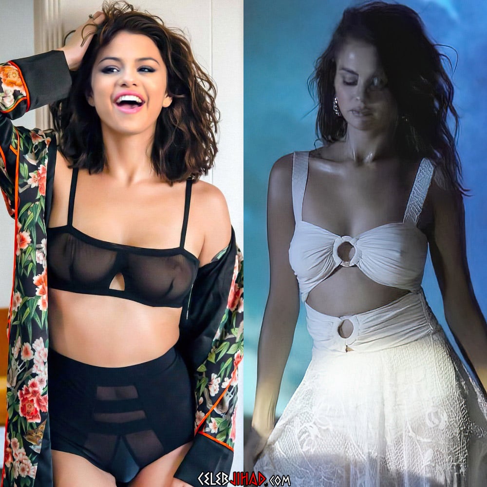 Selena Gomez Shows Her Nipples Behind-The-Scenes