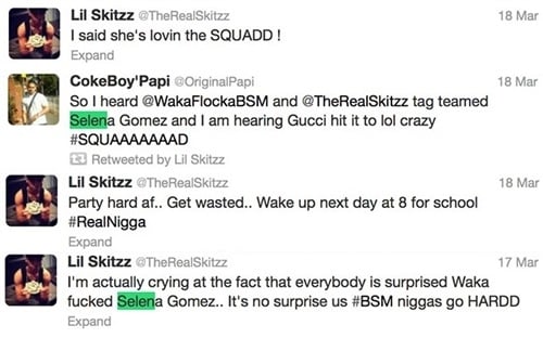 Selena Gomez Waka Flocka Gucci Mane