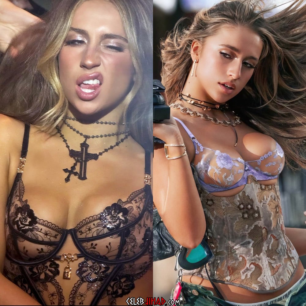 Tate McRae sexy tits