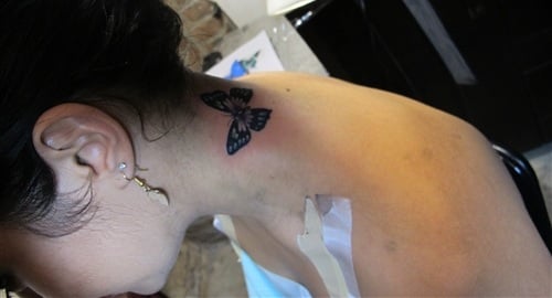 Vanessa Hudgens New Tattoo Pic