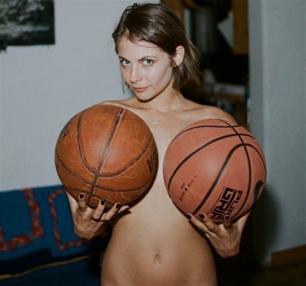 Willa Holland basketballs