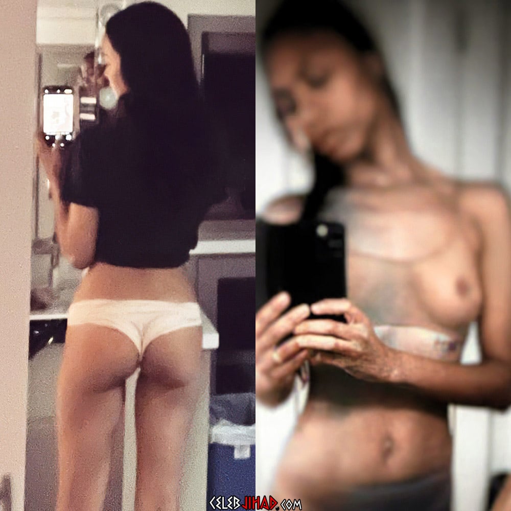 Zoe Saldana Shows Off Her Nude Body On Instagram