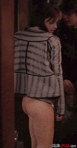 Emma Watson Showing Her Bare Butt GIF