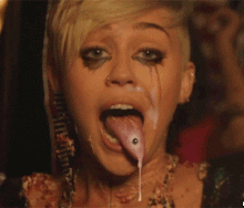 Miley Cyrus’ Post Blowjob Face