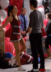 Nina Dobrev Airing Out Her Mound While Dressed As A Cheerleader