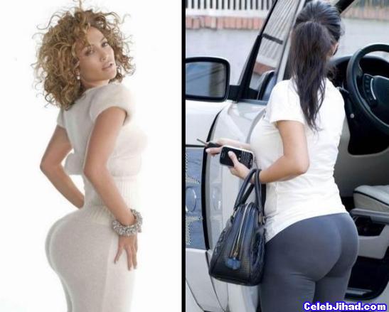 Booty Off: Jennifer Lopez vs Kim Kardashian