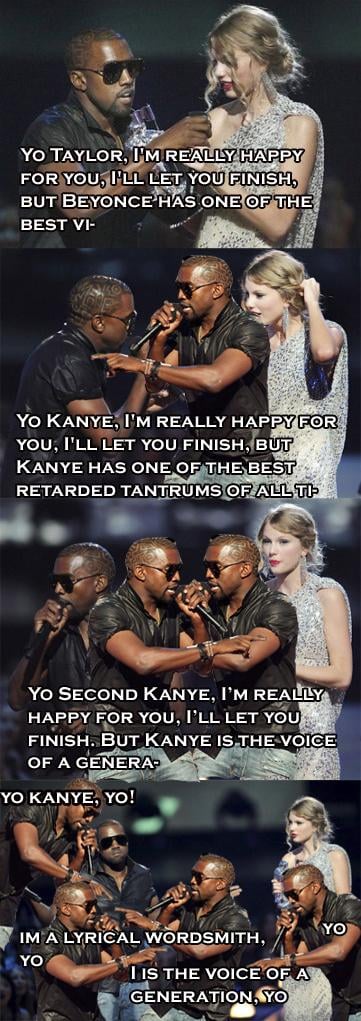 Kanye West Just Will Not Stop Interrupting