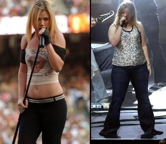 Kelly Clarkson fat