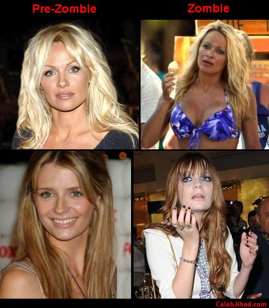 Pam Anderson and Mischa Barton are Zombies