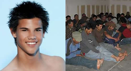 Taylor Lautner Held 79 Illegal Immigrants in a Squalid “Drop House”