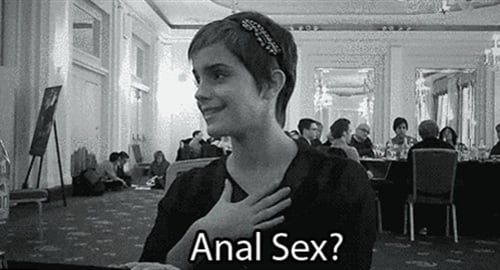 Emma Watson anal