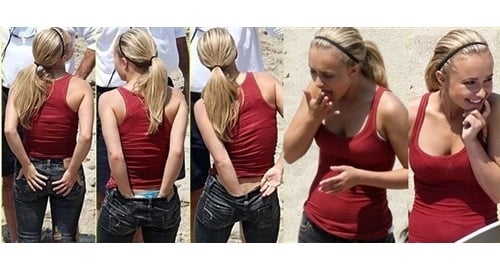 Hayden Panettiere Caught Tasting Her Own Ass