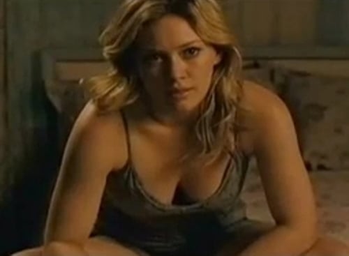 Hilary Duff Teaches Girls How To Sit