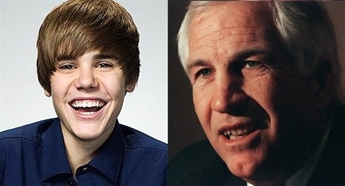 Justin Bieber Bathroom Or Jerry Sandusky Shower?