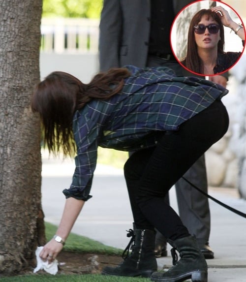 Leighton Meester Caught Pooping In Neighbor’s Lawn