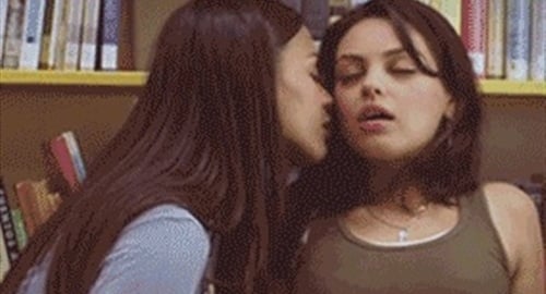 Mila Kunis fingered