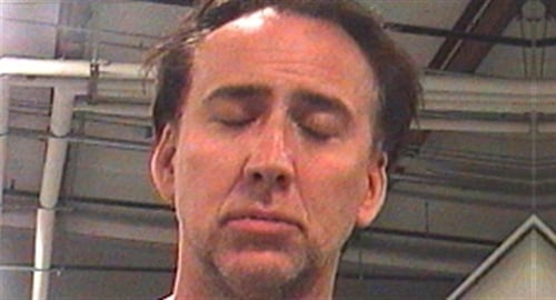 Nicolas Cage arrest