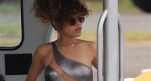 Rihanna swimsuit