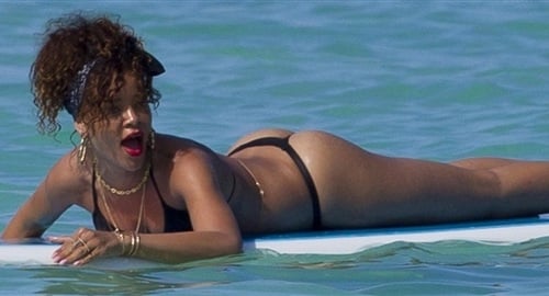 Rihanna Thong Bikini Pics