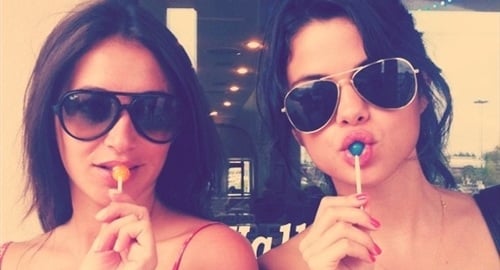 Selena Gomez lollipop