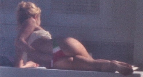 Shakira thong bikini