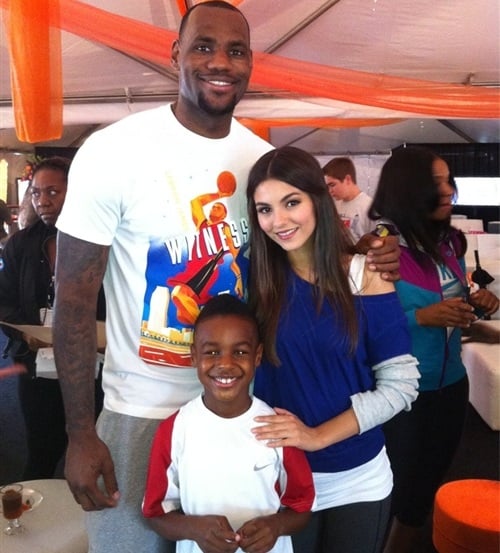 LeBron James Secretly Dating Nickelodeon’s Victoria Justice