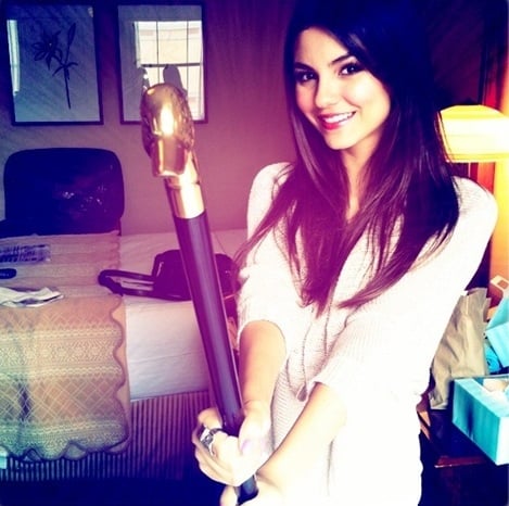Victoria Justice Is Going To Shove This Rod Where?