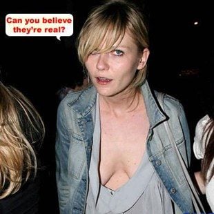 Kirsten Dunst’s Amazing Cleavage