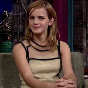 Emma Watson Upskirt On Letterman