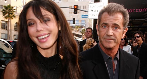 Oksana Grigorieva Attacks Mel Gibson’s Knuckles With Her Face