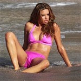 Adriana Lima Literal Bikini Spread