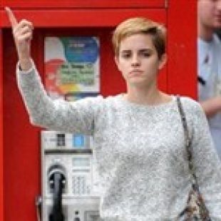 Emma Watson Is A Mean Faced Dyke