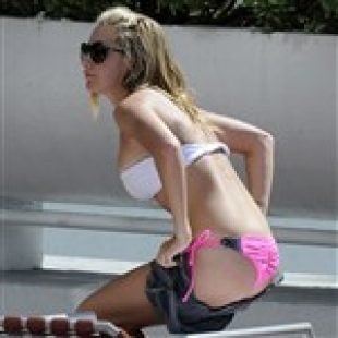 Ashley Tisdale Bikini Butt Wedgie