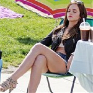 Emma Watson Bra And Short Shorts Pics