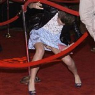 Emma Watson Leopard Panties Upskirt Pics