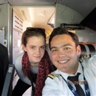 Emma Watson Joins The Mile High Club