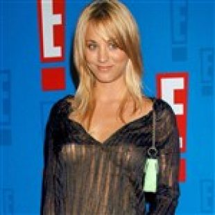 Kaley Cuoco See Through Nips