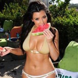 Kim Kardashian Panders To Blacks With Watermelon Pic