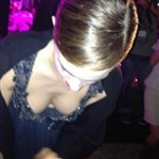 The View Looking Down Emma Watson’s Dress