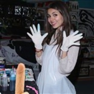 Victoria Justice Visits A Sex Toy Factory