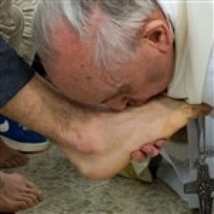 Pope Francis’ Sick Foot Fetish