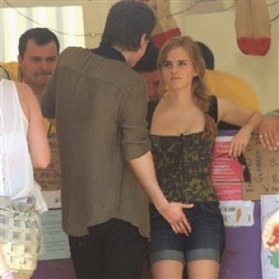 Emma Watson Gets Fingered At The County Fair