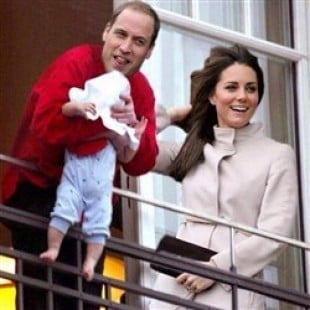 Kate Middleton & Prince William Show Off Their Baby Boy