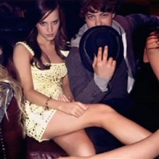 Emma Watson Leggy Almost Upskirt