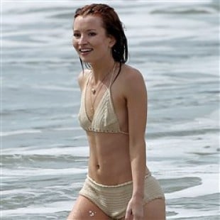 Emily Browning Defiles The Ocean In A Bikini